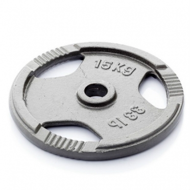 Muscle Power Olympische halterschijf 15 kg gietijzer Ø 50 mm MP804 